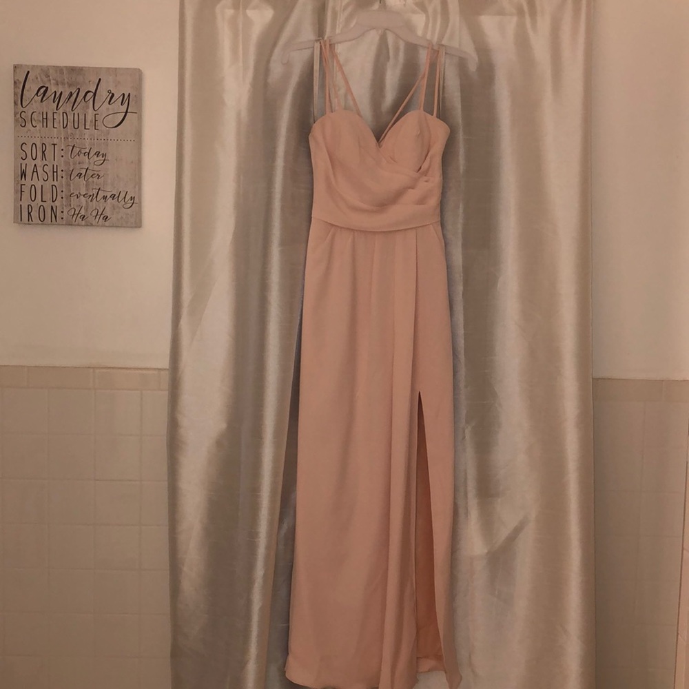 BILL LEVKOFF Bridesmaid Gown